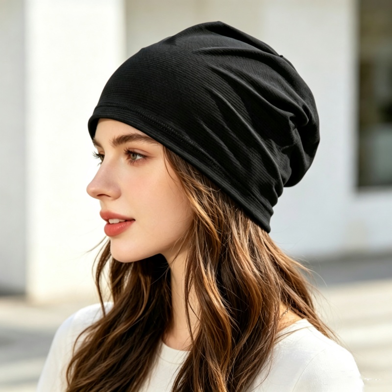 Skull Cap Helmet Liner - หมวกบีนนี่แบบยืดหยุ่น ระบายอากาศ แห้งเร็ว สำหรับฤดูร้อน ใช้สำหรับกีฬา วิ่ง