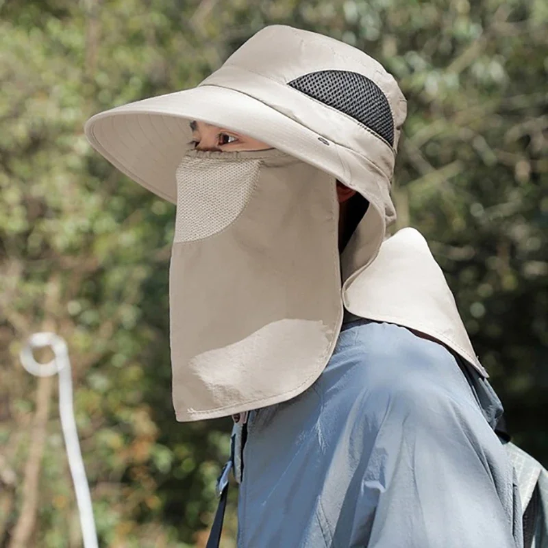 Visor Sun Hat - หมวกกันแดดฤดูร้อน ป้องกันรังสียูวี สำหรับกิจกรรมกลางแจ้ง ตกปลา ล่าสัตว์ เดินป่า