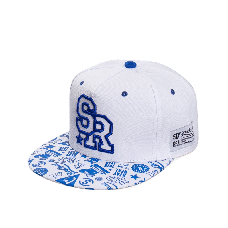 หมวกเบสบอลปักลายตัวอักษร SR แฟ - Snapback Hat Flat บทวิจารณ์และราคา
