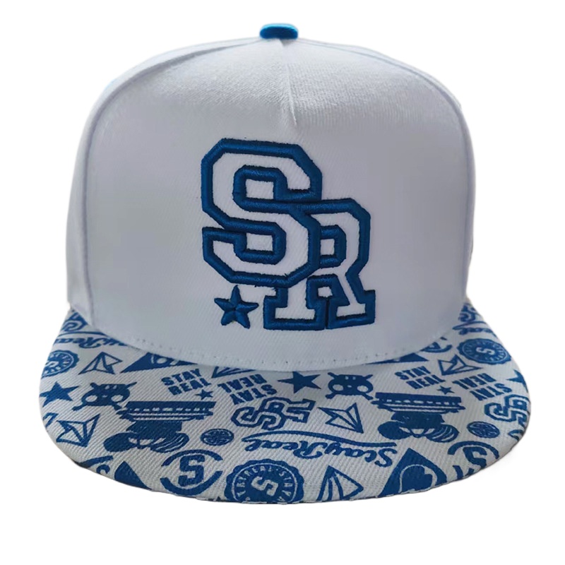 หมวกเบสบอลปักลายตัวอักษร SR แฟ - Snapback Hat Flat บทวิจารณ์และราคา