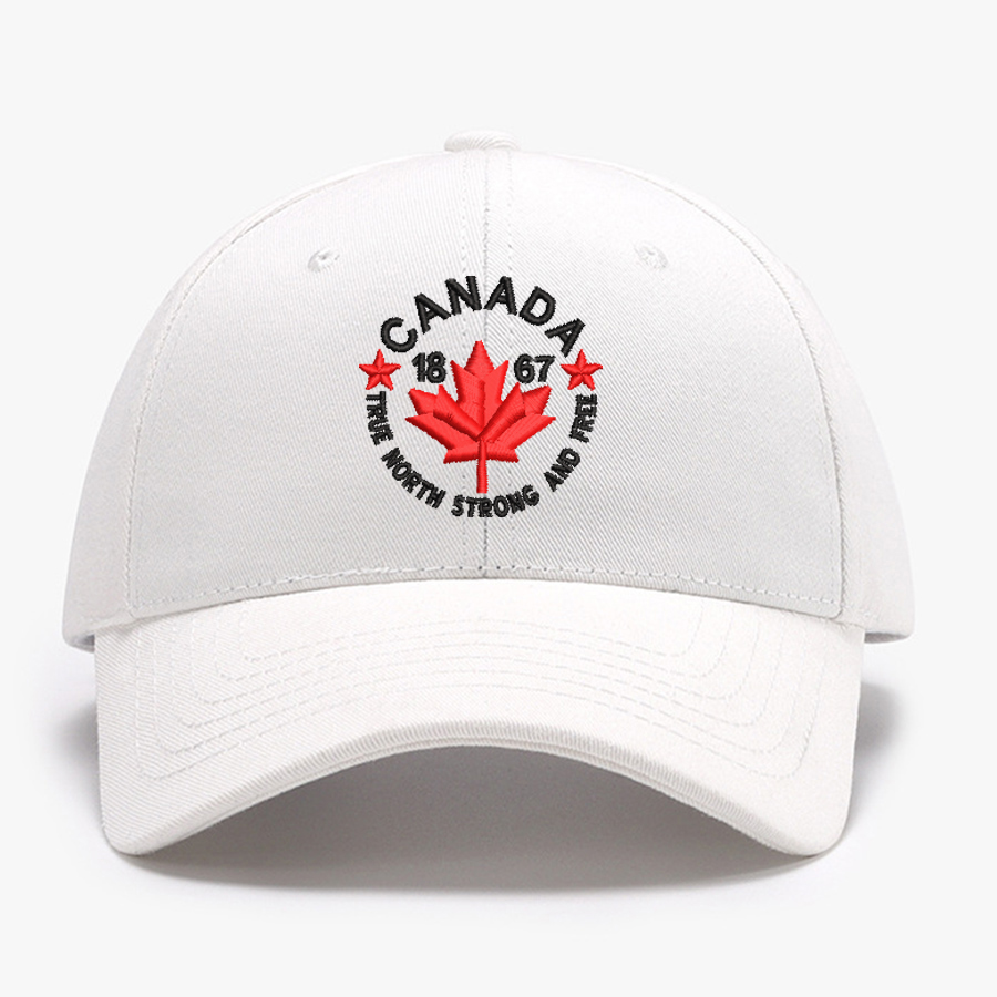 หมวกเบสบอลปักลายแคนาดา ทรู นอร - Baseball Cap Structured บทวิจารณ์และราคา