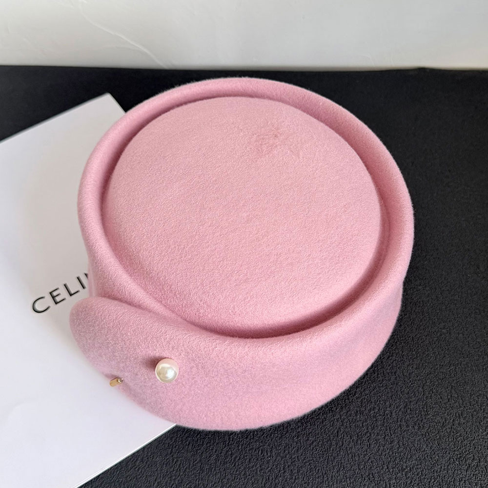 หมวกเบเร่ต์ทรงกล่องยา ขนสัตว์  - Beret French Wool บทวิจารณ์และราคา