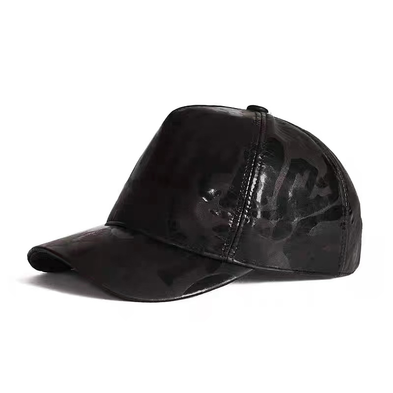 หมวกเบสบอลหนังพิมพ์ลายตัวอักษร - Baseball Cap Structured บทวิจารณ์และราคา