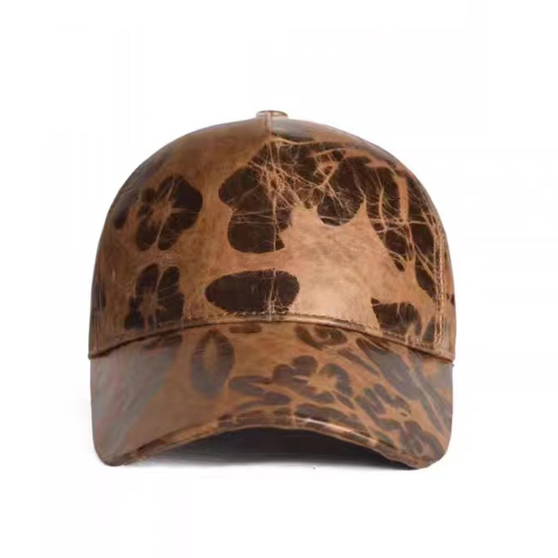 หมวกเบสบอลหนังพิมพ์ลายตัวอักษร - Baseball Cap Structured บทวิจารณ์และราคา